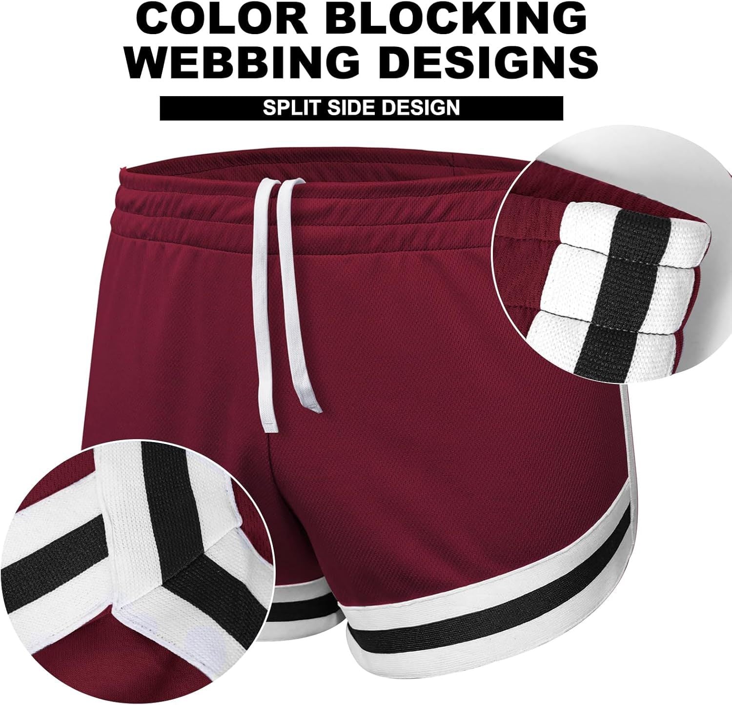 Retro Mesh Dolphin Shorts