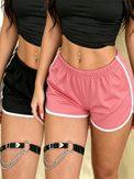 2-Piece Women’s Dolphin Shorts Set