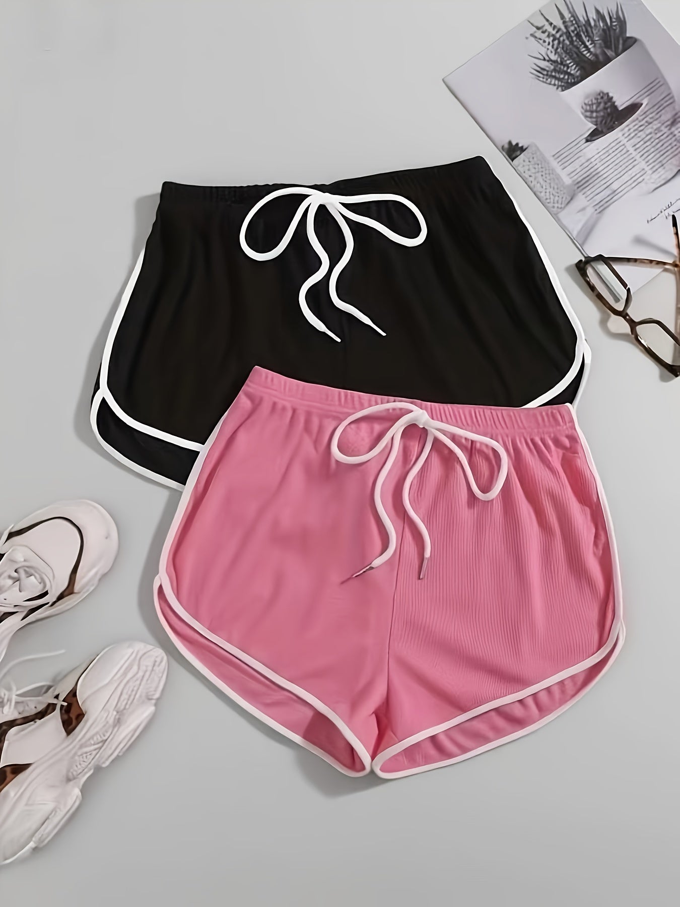 2-Piece Dolphin Beach Shorts Set