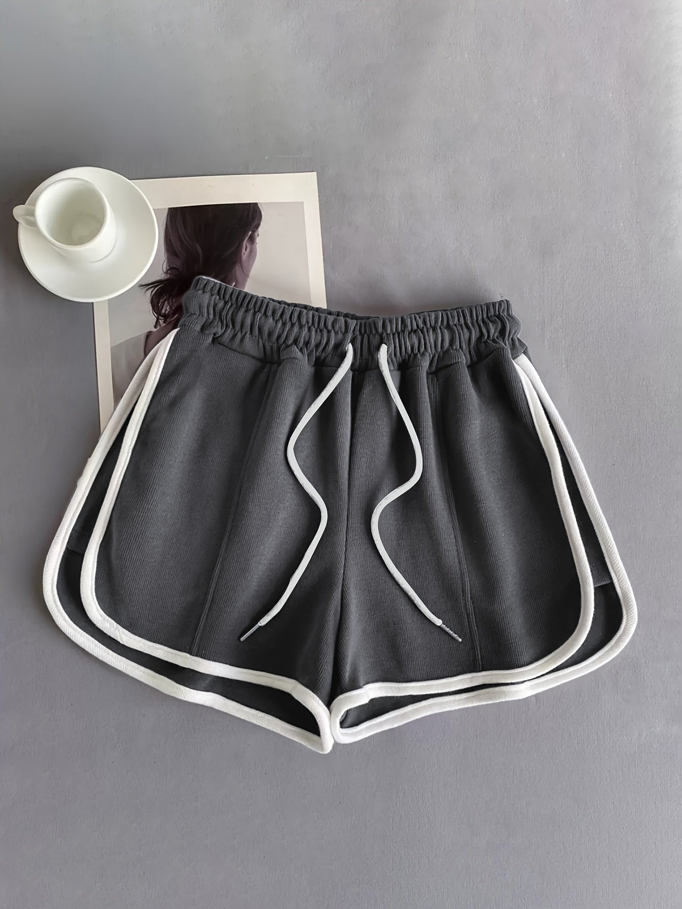 2 Pack Solid Color Dolphin Shorts