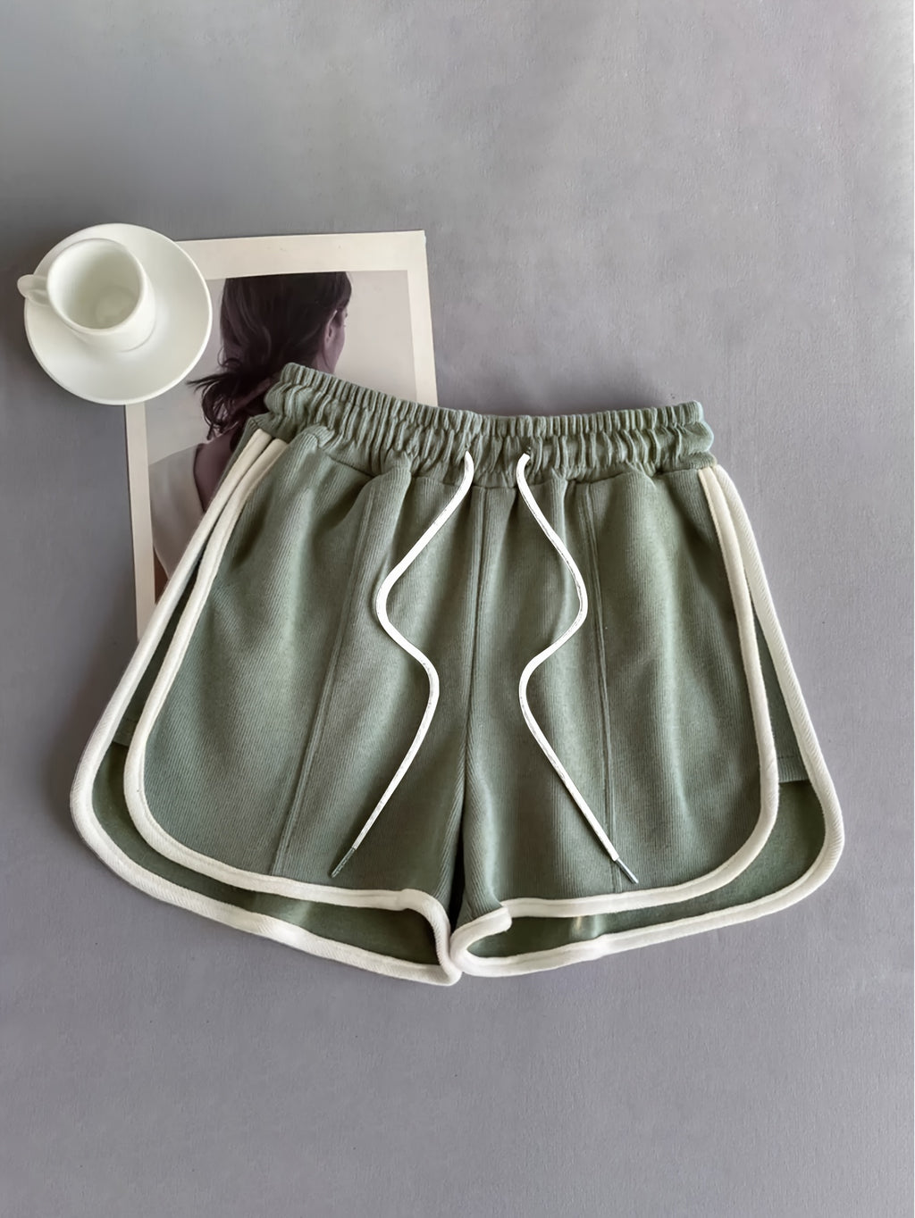 2 Pack Solid Color Dolphin Shorts