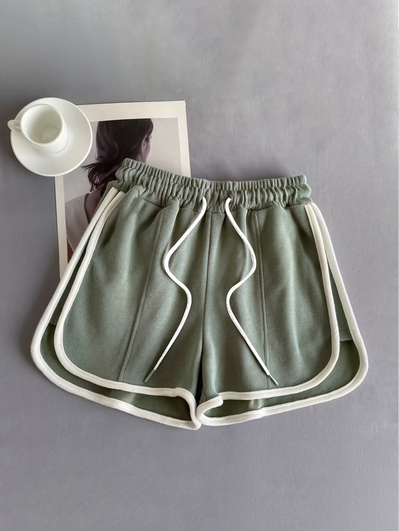 2 Pack Solid Color Dolphin Shorts