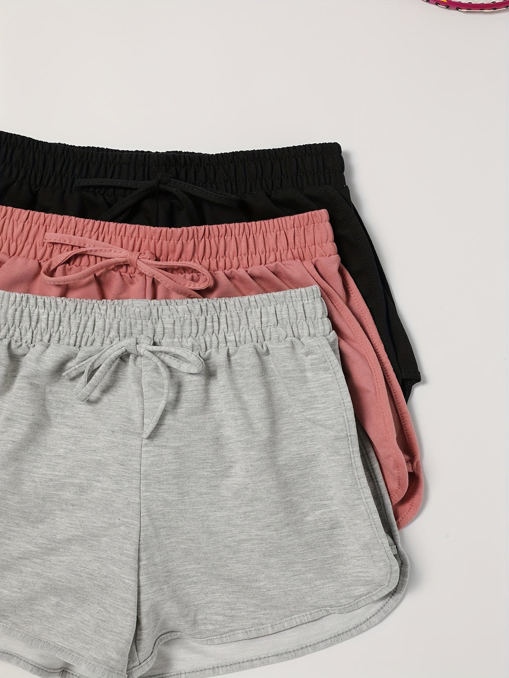 3 Packs Casual Dolphin Shorts