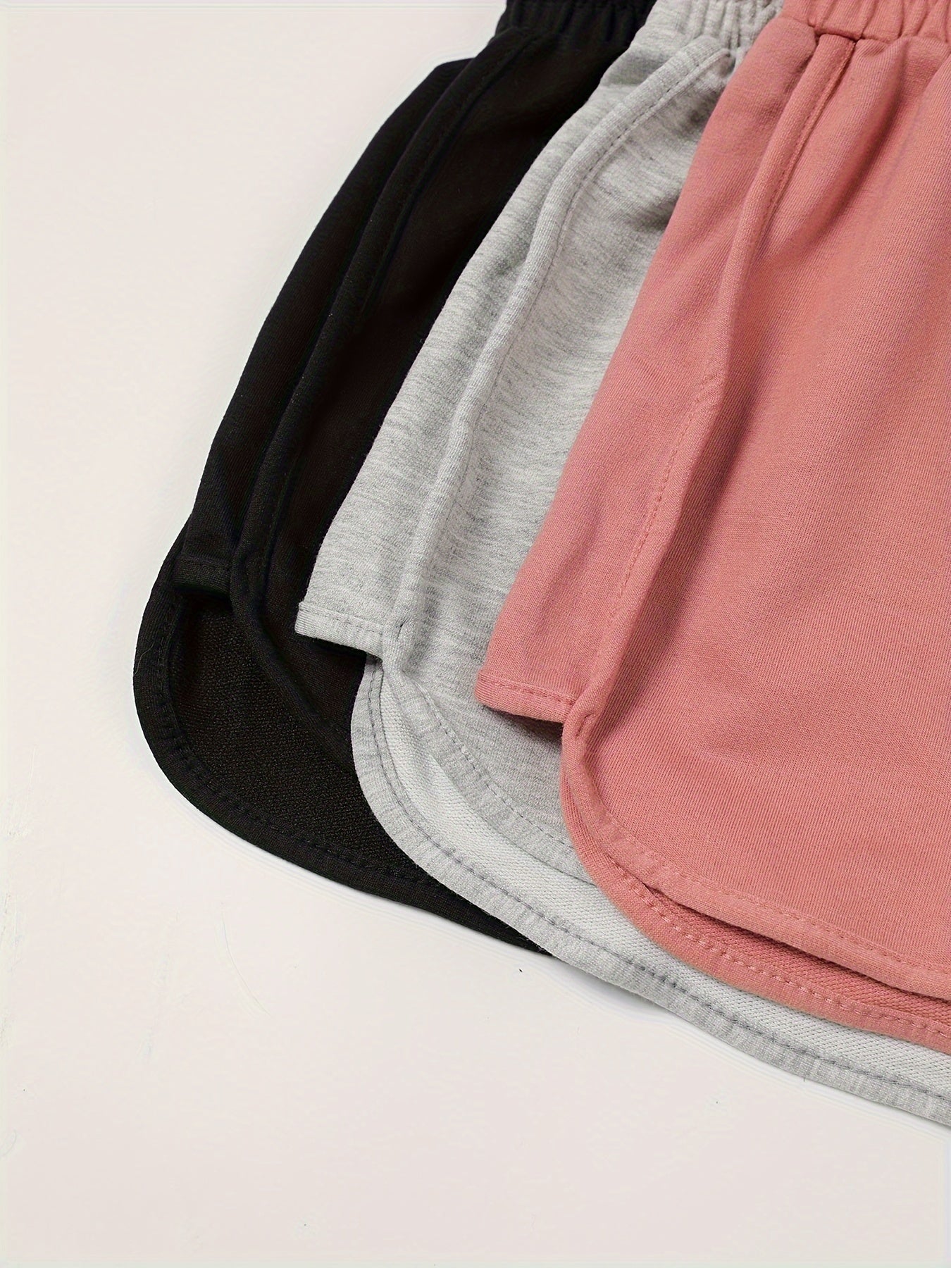 3 Packs Casual Dolphin Shorts