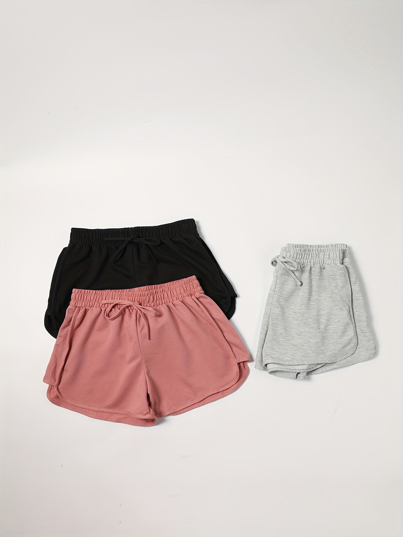 3 Packs Casual Dolphin Shorts