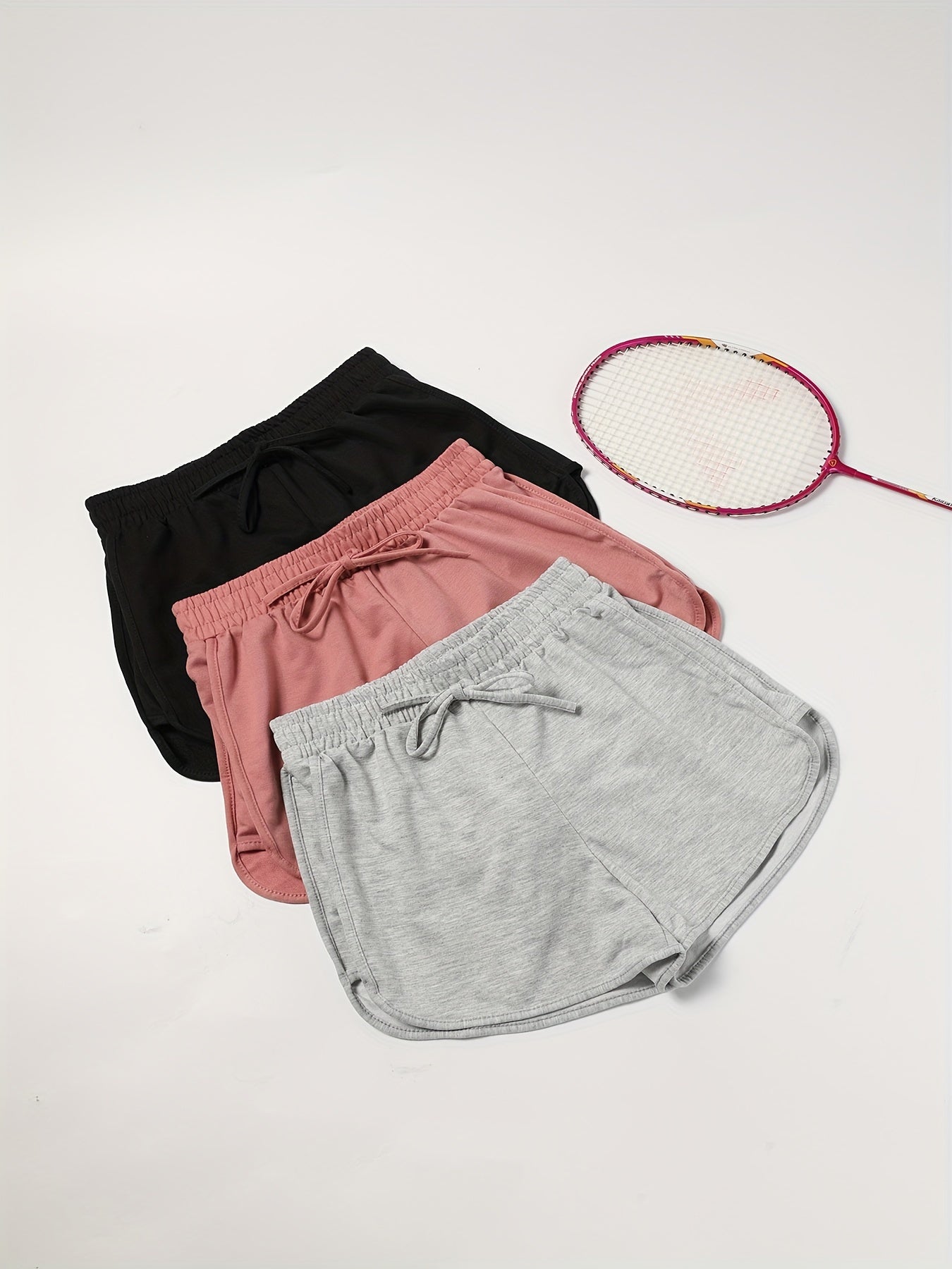 3 Packs Casual Dolphin Shorts