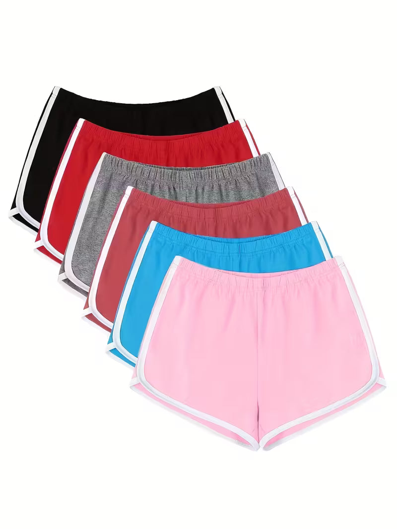 6 Pack Workout Dolphin Shorts