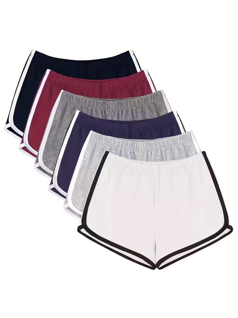 6 Pack Workout Dolphin Shorts