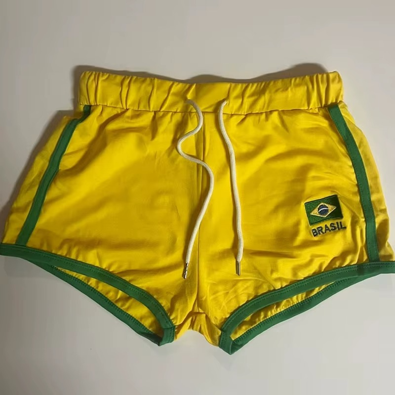 Brazil Yellow Dolphin Beach Shorts