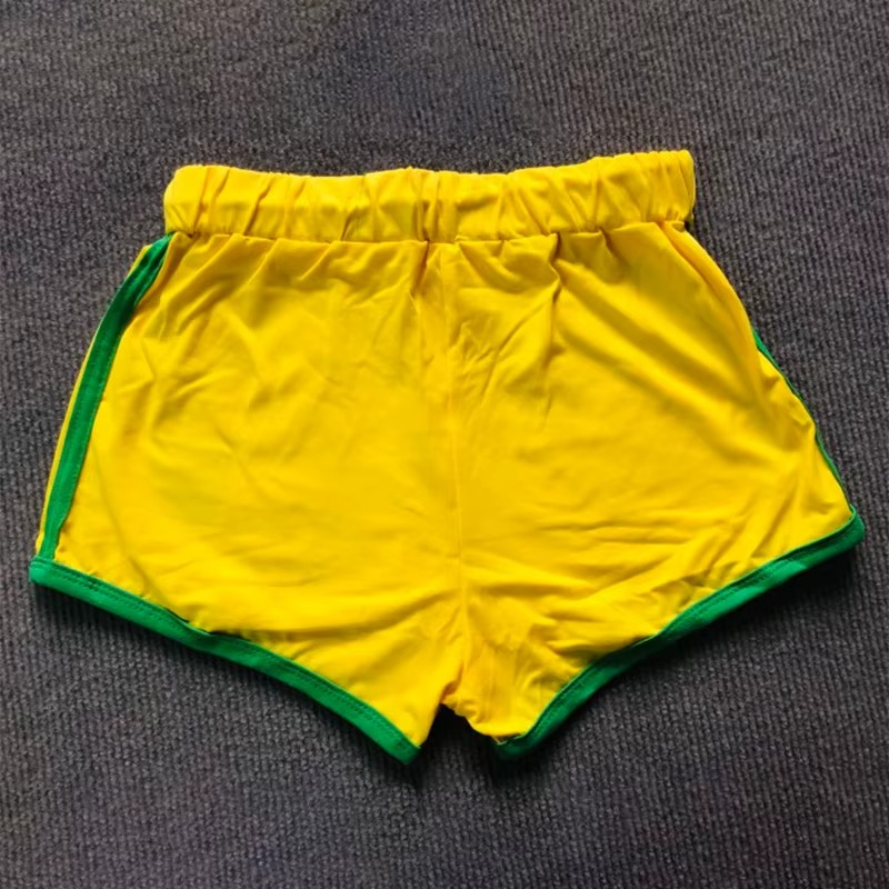 Brazil Yellow Dolphin Beach Shorts