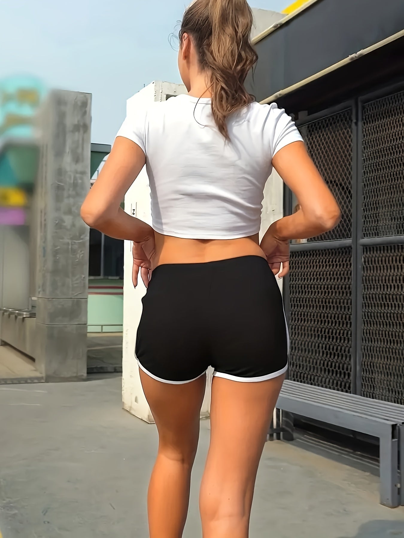Lightweight Cotton Dolphin Shorts